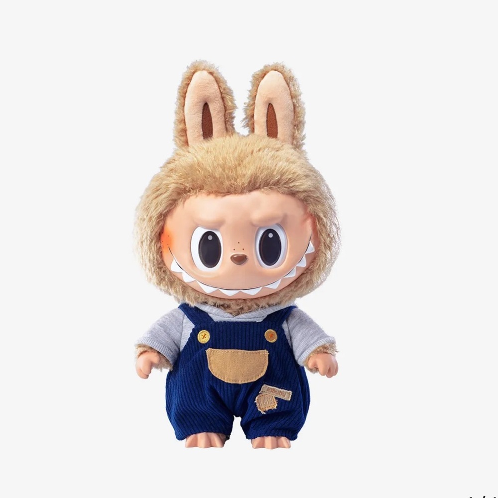 Authentic LABUBU Time to chill-Vinyl Plush Doll